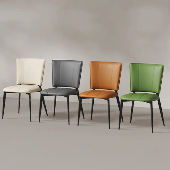 Luxury Modern Nordic Scandinavian Black Chair Dining Room Restaurant Velvet Dining Chairs Sintered Stone for Dining Room 