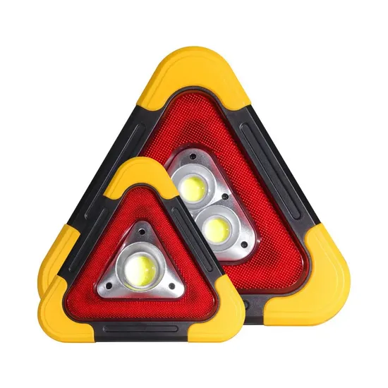 LED Solar Emergency Vehicle Warning Sign and Tripod 