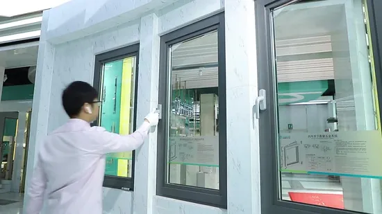 3h Factory European Standard Tilt Turn Window System 