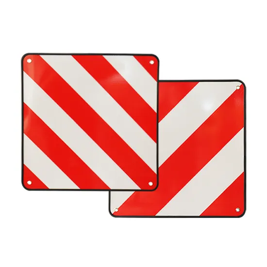 Smv Rear Marking Plate Reflective Slow Moving Vehicle Sign 