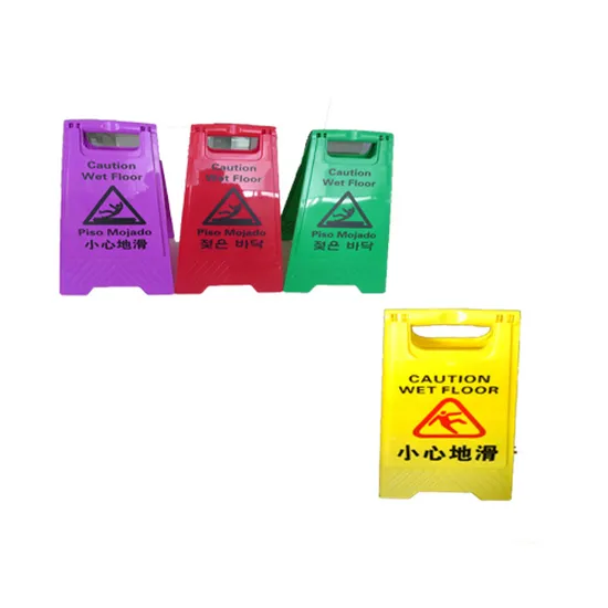 Plastic Traffic Warning Sign with Short Delivery 