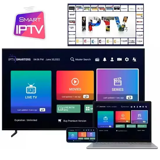 IPTV Free Test 24h 4K High Quality Premium IPTV Subscription Reseller Panel M3u Playlist Credits with 20000 Channels for Global 