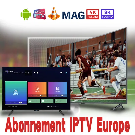 4K Abonnement IPTV Test Gratuit 12 Months 24months Stable IPTV Subscription Provider for Deutschland Germany Netherlands Belgium France 