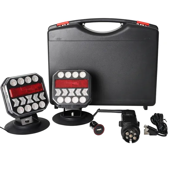LED Wireless Trailer Tail Lights Kit 12