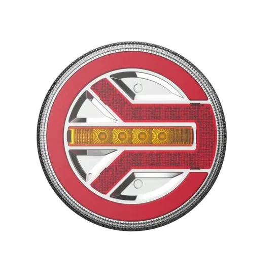 Emark LED Combination Tail Lights Rear Lamp with Brake Reverse Number Plate Reflector Function Trailer Truck Tail Lights 