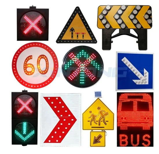LED Electric Traffic Road Safety Warning Sign 