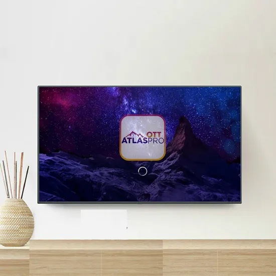 4K HD Smart TV for Atlas PRO Ott Ireland United Kingdom Netherlands Belgium Luxembourg France Monaco for Android TV Box M3u Code IPTV Subscription 
