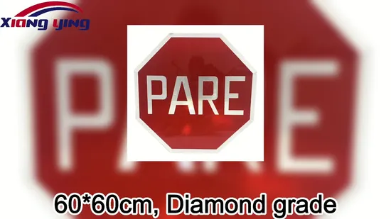 Diamond Grade Aluminum Traffic Safety Sign, Road Markings 