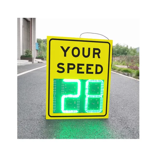 Solar Road Safety Warning Sign Traffic Vehicle Car Speed Detector Speed Gun Detection LED Radar Speed Feedback Display Speed Limited Signs 