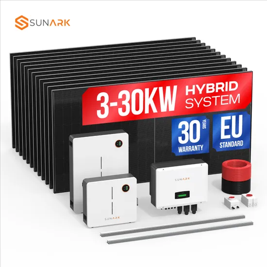 Sunark European Warehouse Solar Energy System 5kw 10kw 20kw 30kw off Grid Hybrid Solar Storage System Market Price 
