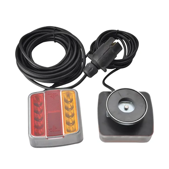LED Rear Towing Tail Lamp Kit Magnet Base E
