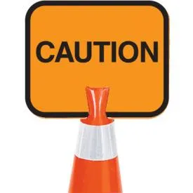 PVC Temporary Traffic Safety Cone Sign 