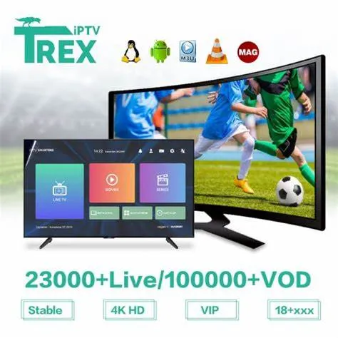 Trex Subscription Reseller Panel with Credits IPTV Server M3u Code with 30000+ Channels Full Europe Nederland Belgium Germany IPTV Smarters Trex Credits 