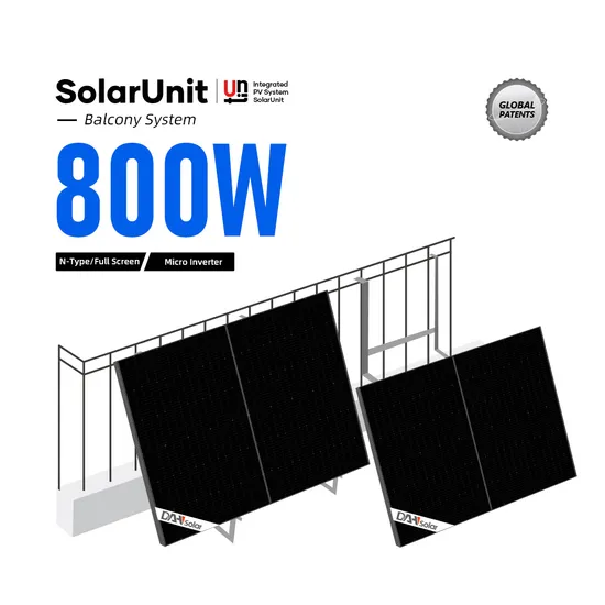 Balcony Kraftwerk 600 W European PV Solar System 800 Watt Balcony 