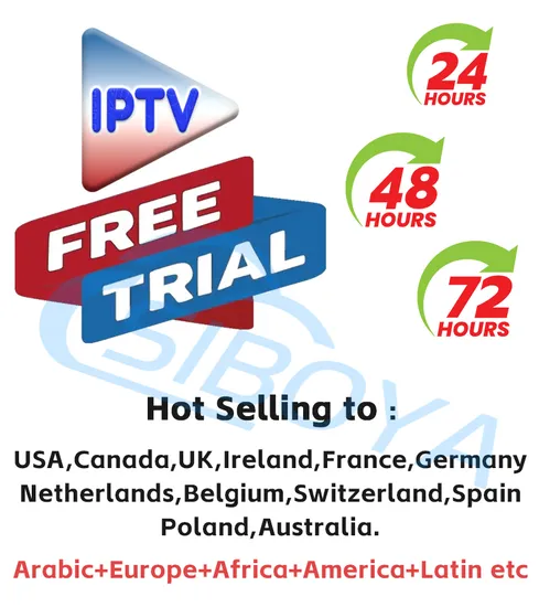 4K IPTV Channels Subscription Hot Sale in France UK IPTV Subscription Free Test M3u Code Reseller Panel with Credits 
